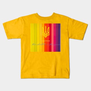 Support Ukraine Kids T-Shirt